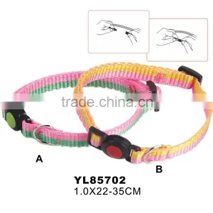 Auto Broken Safety Cat Collar Bling Beaded Dog Collar thumbnail-4
