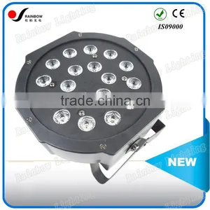 18pcs 1W LED Par Light DJ LED Par Light Bright RGBW 4in1 LED Par Light Wholesaling thumbnail-1