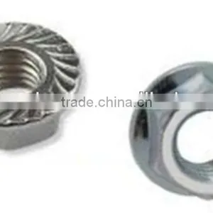 Steel Hex Flange Nuts thumbnail-1