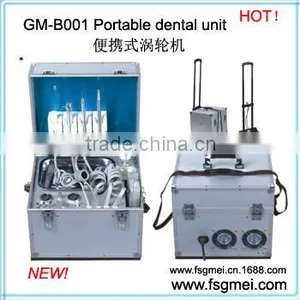 Portable Dental Unit Luggage Type Built-in Air Compressor GM-B001 thumbnail-1