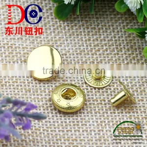 Wholesale Metal Button Hang Plating Silver/ Gold Spring Snap Button,Snap Fastener for Clothes thumbnail-6