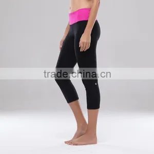 Fashion Fitness Wholesale Leggings for Women Designer Capri Pants OEM thumbnail-1