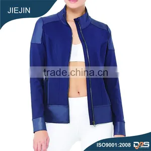 (Trade Assurance )women Soft Youth Yoga Jacket Full Zipper Woman Jacket thumbnail-2