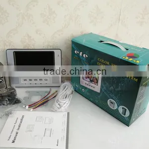 7 Inch TFT-LCD Screen Smart Home Automation Video Door Phone Intercom System Ding Dong Door Bell Video Door Bell thumbnail-6