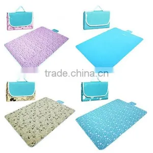 Outdoor Waterproof Beach Camping Picnic Moistureproof Aluminum Film Mat Blanket thumbnail-5