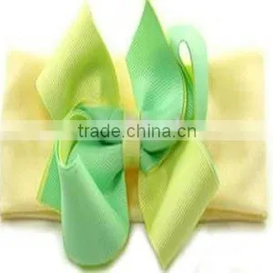 Fashion Yellow Elastic Headband thumbnail-1