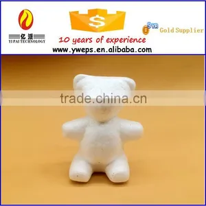 Flower Bear Plastic Animal Toy for Decoration/toy Diy for Kids thumbnail-1