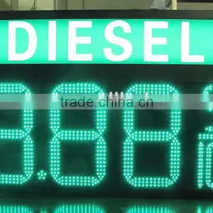 10 Inches Led Gas Price Display/led Gas Station Sign/led Fuel Price Sign/led Gas Price Billboard thumbnail-1