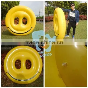 Cheap Pvc Inflatable Emoji Pool Float for Sale thumbnail-6