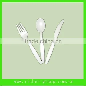 Rubber Handle Putty Knife ,plastic Fork Knife and Spoon ,food Knife thumbnail-1