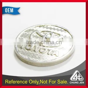 Best Selling Metal Cheap Silver Gold Shopping Cart Euro Trolley Token Coin thumbnail-6