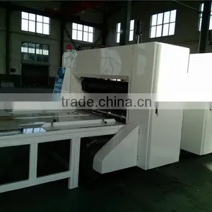 JL-1 Semi-auto Flexo Printer Rotary Die Cutter/ Corrugated Cardboard Roller Carton Machine thumbnail-4