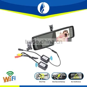 4.3 Inch WiFi 1080p Manual Car Camera hd Dvr With Rear View Mirror thumbnail-1