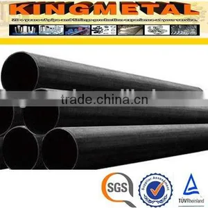 ASTM A500 Welded Black Carbon ERW Steel Pipes thumbnail-1