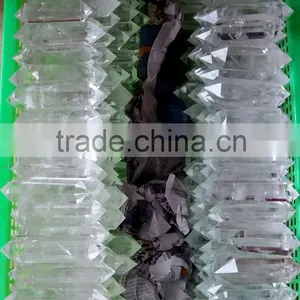 Top Quality Natural Clear Quartz Crystal Double Terminated Point thumbnail-3