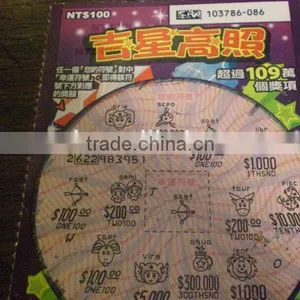 4 Color Printing Thermal Scratch off Lottery Ticket Manufacturer thumbnail-4