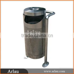 Durable Park Metal Recycle Bin thumbnail-1
