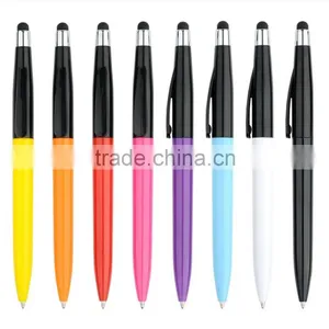 Promo Printed Branded Twist Action Stylus Ball Pen thumbnail-2