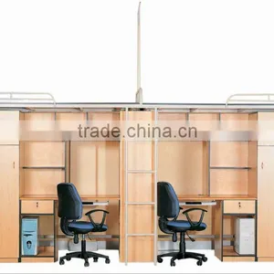 2012 Hot-sales Modern Student Metal Dormitory Furniture thumbnail-1