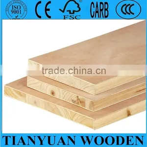 Pine Core/Paulownia Core/Malacca Core 12mm Blockboard thumbnail-4