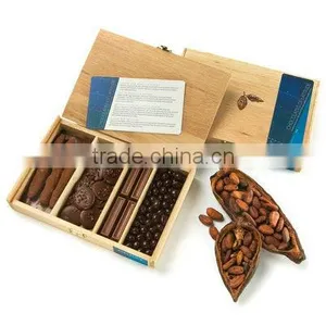 2015 Latest Design Top Quality Wedding Invitation Fancy Wooden Chocolate Box thumbnail-3