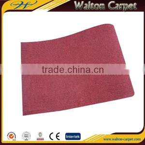 Red Wedding Use Exhibition Carpets Velour Polyester Needle Punch Carpet thumbnail-1