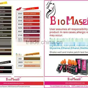 Permanent Makeup Color Pigments Ink Bottle Plastic Tattoo thumbnail-3