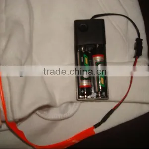 Ligtweight el Wire for Garments or Any Clothes With 3v AA Battery thumbnail-1