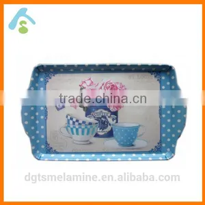 Creative New Design Melamine Tray With Handle thumbnail-2