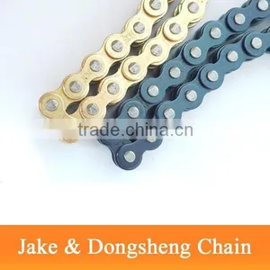 Dongsheng Golden Copper Drive Transmission Motorcycle Chain and Titan Bajaj Trecycle Parts Sprocket per Set thumbnail-4