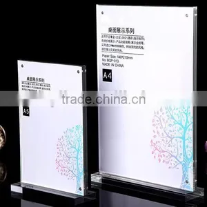 A4 Acrylic Magnet Display Photo Frame thumbnail-4