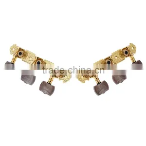 1 Pair Gold-Plated 3 Machine Head Classical Guitar String Tuning Keys Pegs thumbnail-3