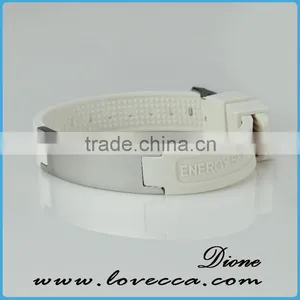 Various Colors Silicone Bio Magnetic Band Women and Man Health Energy Bracelet thumbnail-5