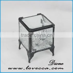 Reflections Square Jewelry Box Personalized Custom Jewelry Box thumbnail-6