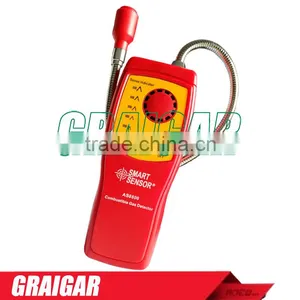Smart Sensor Combustible Gas Analyzer Flammable Gas Leak Detector Rechargeable Battery AS8800 thumbnail-1