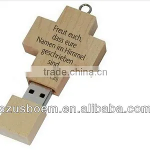 Usb Wooden Flash Drive Necklace thumbnail-1