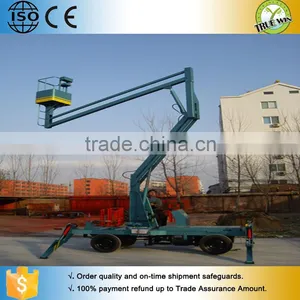 November Wholesale Cost Price Promotion Articulated Mobile Boom Lift Wagon thumbnail-6