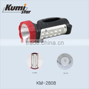Portable Cheap Led Rechargeable Hunting Torch Light KM-2808 thumbnail-1