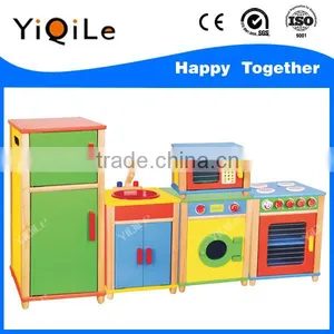 The Whole Set of Wooden Toy Vivid Children Kitchen Amazing Children Wooden Toys thumbnail-1