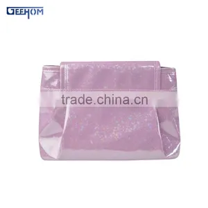 Fashion Shining Glitter Women Cosmetic Pvc Makeup Clutch Bag thumbnail-3