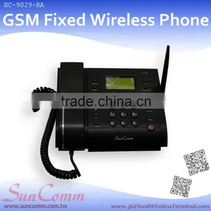 SC-9029-RA Newest GSM Quad Band 900/1800/850/1900MHz Fixed Wireless Phone With FM Radio Function thumbnail-3