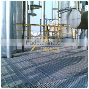 High Quality Platform Flooring Galvanized Steel Bar Grating thumbnail-6