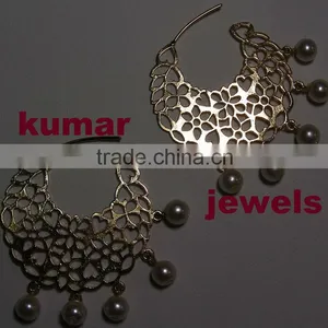 Gold Plated Hoop Earrings thumbnail-1
