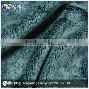 Polyester Embossed Micro Velboa Fabric, Printed Velboa Fabric thumbnail-1