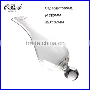 Wholesale Unique Crystal Glass Whiskey Decanters / Decanter Wine Glass for Sale thumbnail-3