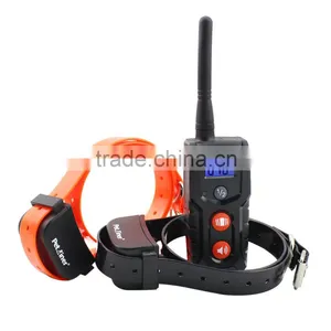 Petrainer PET916N-2 Rechargeable Beep Vibration Bark Training Collar thumbnail-1