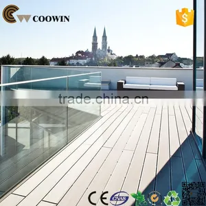 Solid Landscape WPC Composite Exterior Decking Deep Brushed Floor thumbnail-4