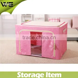 Home Storage Box for Quilt Organizer,fashion Stackable Non-woven Storage Box thumbnail-1
