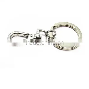 Popular Custom Metal Key Chain And Ring With Loop thumbnail-6
