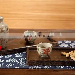 Different Size Burn Wood Serving Tray,large and Small Tray,wood Cann Tray thumbnail-5